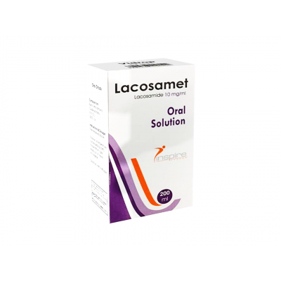 LACOSAMET 10 MG / ML ( LACOSAMIDE ) ORAL SOLUTION 200 ML